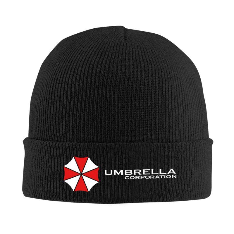 Umbrella Corporation Beanie Hats Adults Knitted Hat Unisex Warm Skullies Beanies Caps Autumn Winter Outdoor Bonnet Hat