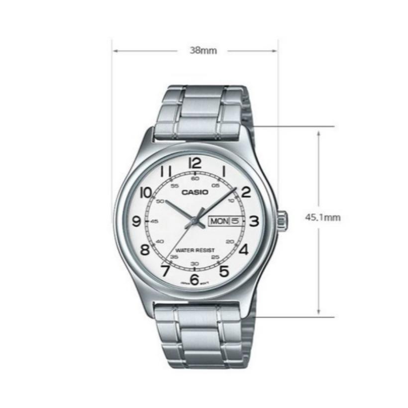 Orologio da polso da uomo al quarzo originale CASIO MTP-V006D-7B2 Orologio da uomo