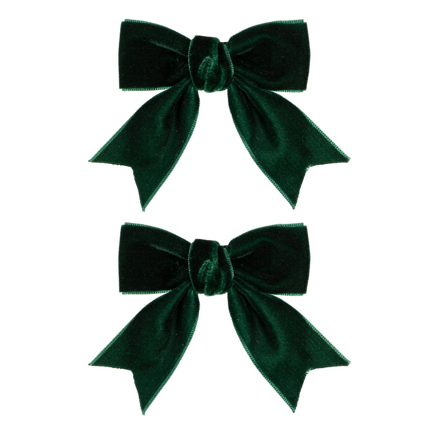 Corduroy Butterfly Hair Clip with Ballet Bow - Princess Style Headwear Accessories