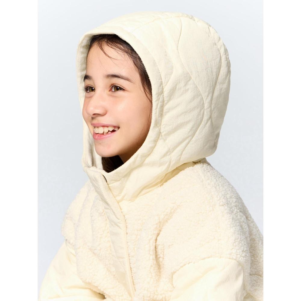 Gu By Uniqlo Girls Heatpadded Hoodie