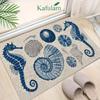 American Style Quick-Dry Ocean Diatom Mud Bath Mat, Absorbent and Dustproof for Bathroom & Entryway Use
