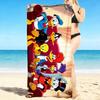 1Pc Cartoon Characters Beach Towel Quick Dry Multiuse For Beach Pool Gym Yoga Home Travel Christmas Halloween Xmas Gift S13