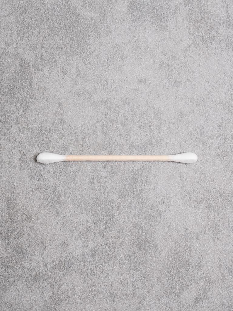 1000 Count Wooden Stick Round Cotton Swabs
