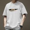 Men's Cotton Short-sleeved Printed Crew Neck Top Loose T-Shirts Men’s