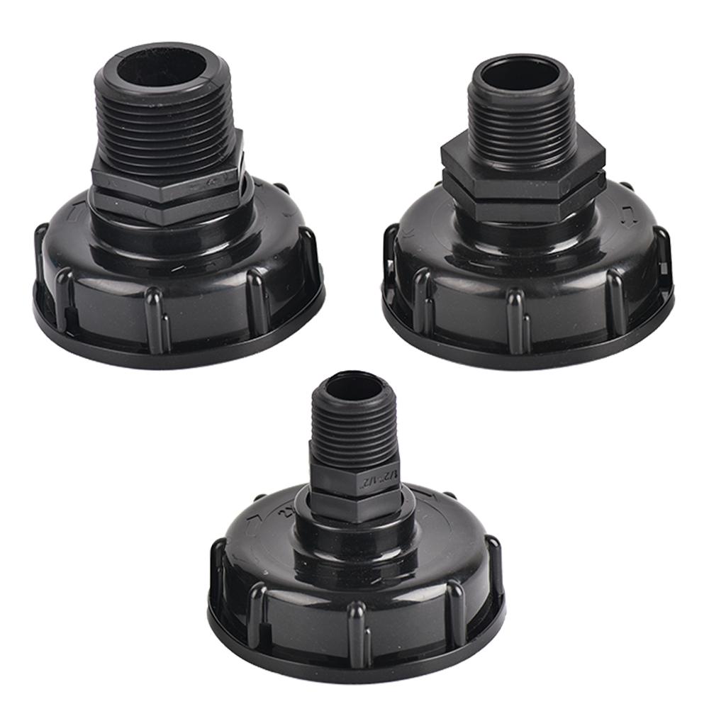 IBC Tank Adapter 1/2" 3/4" 1" 304 Stainless Steel Drainage Outlet Accessory 1000L Ton Barrel Garden Irrigation Water Outlet Tool