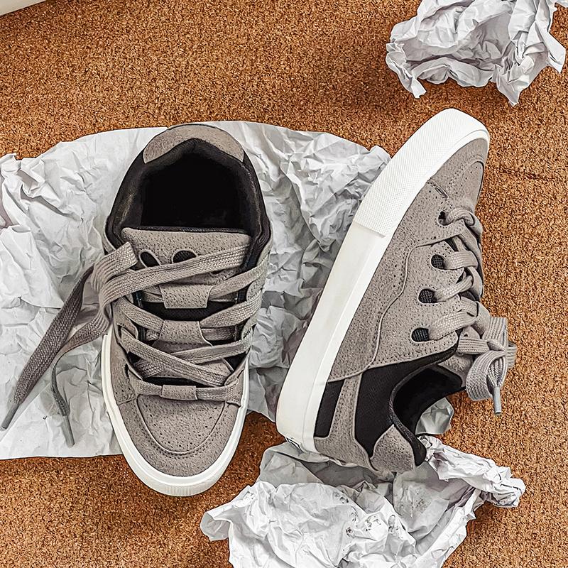 Shoes trendy shoes summer casual canvas shoes skateboard shoes low top retro couple niche bread shoes