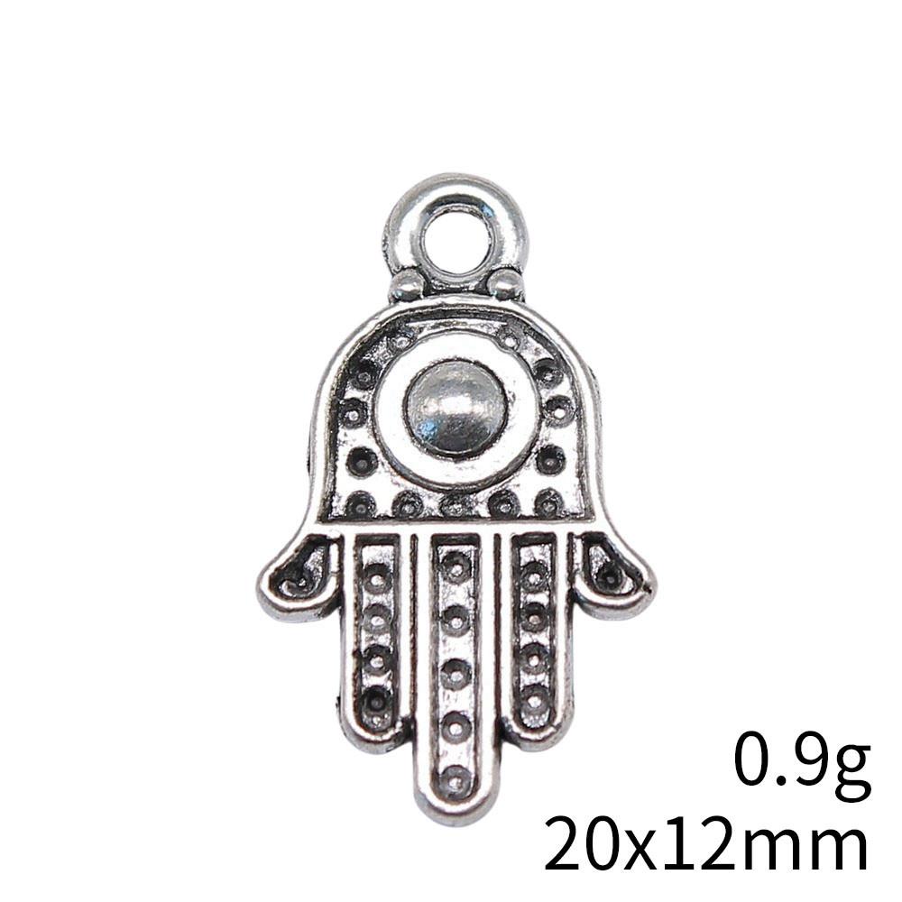 NewArrivals Charms For Necklace Hamsa Hand Talisman Amulet Charms Pendant Biz Phone Pendant