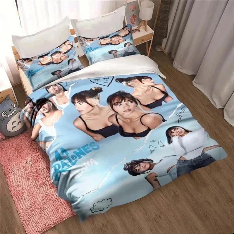 Heißer Verkauf Exquisites 3D Aitana Tapete Musikdruck Bettwäscheset Bettbezug Steppdecke Bett Erwachsener Jugend Mädchen Jungen Geschenk
