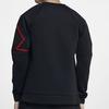 Jordan Space Cotton Crewneck Sweatshirt with Arm Mini Logo Men Sweatshirt Black 939945-010