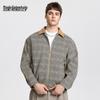 Mark Fairwhale Herren Amerikanische Retro Karierte Workwear Jacke