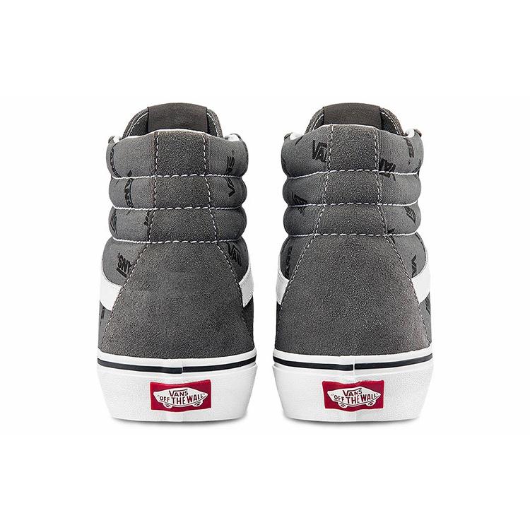 Vans Unisex SK8-High-Top Sneakers Grey Gray Men's VN0A5KRH90M