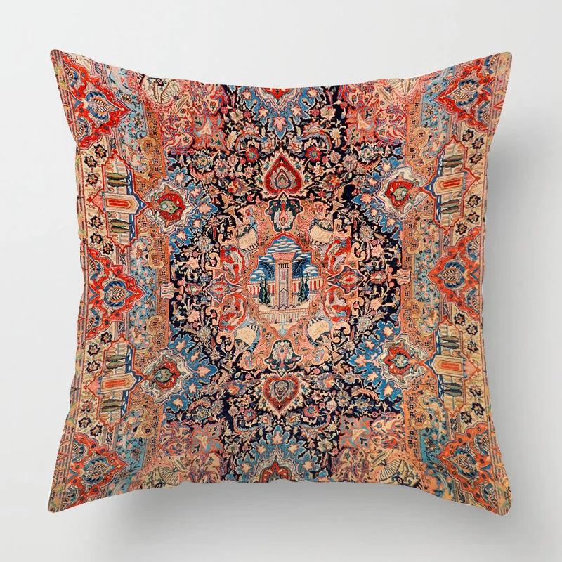 Moroccan Style Pillowcase 60*60 Home Decoration Living Room Sofa Cushion Cover 50*50 Decorative Pillowcase Throw Pillows Cover