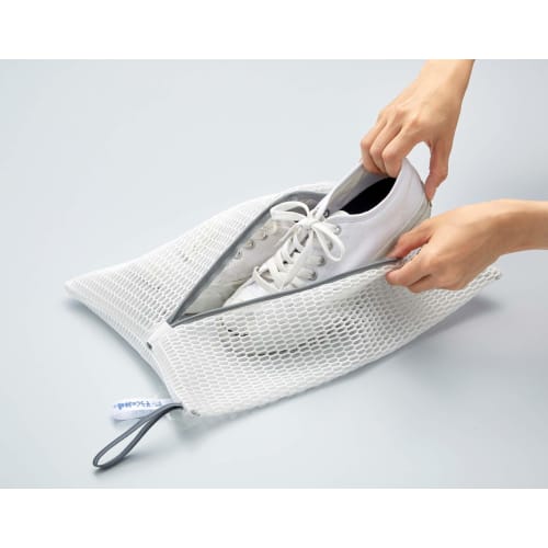 KB Seiren Cleaning God Shoe Washing Brushing Net, White, 25 x 38 cm, S082