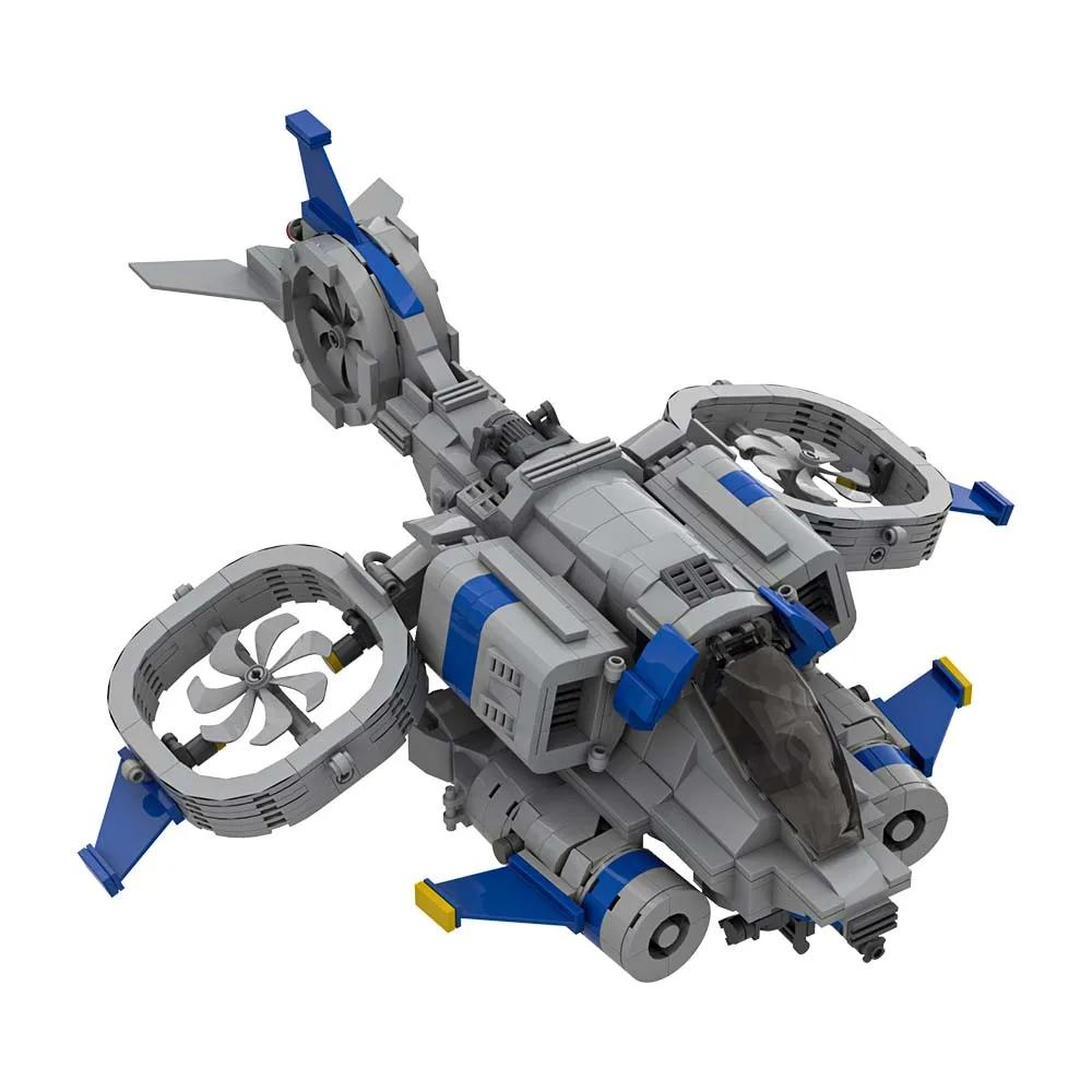 Professional Fishing Unisex Gobricks Moc Starcraft Ii Banshee Building Blocks Toys Gifts