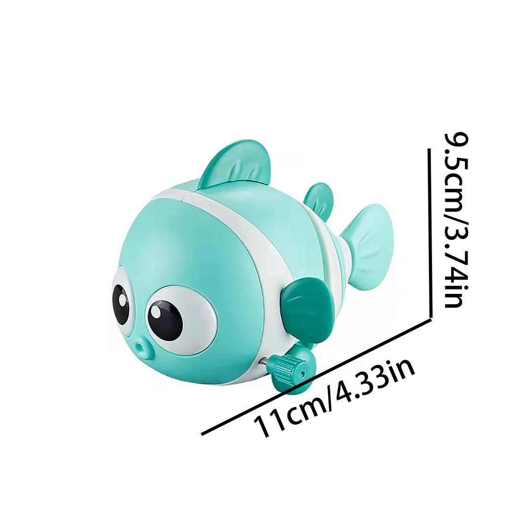 Children'S Winding Clownfish Swinging Fish, Animals Can Move, Run, Crawl Toys