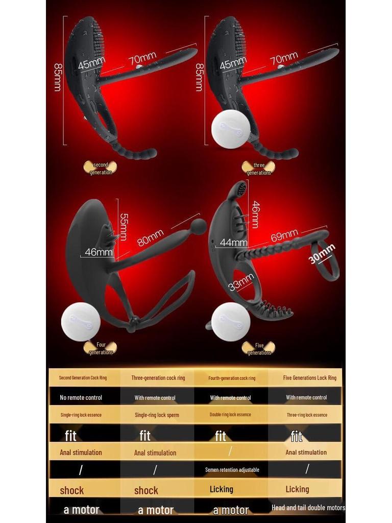 Unisex Vibrating Resonance Ring - Couples' Masturbator & Foreplay Toy