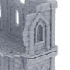 3D Printed Gothic Building Ruins Terrain Scenery Unpainted Mini Building Model Kit For Dnd Wargaming Terrain Scenery Building