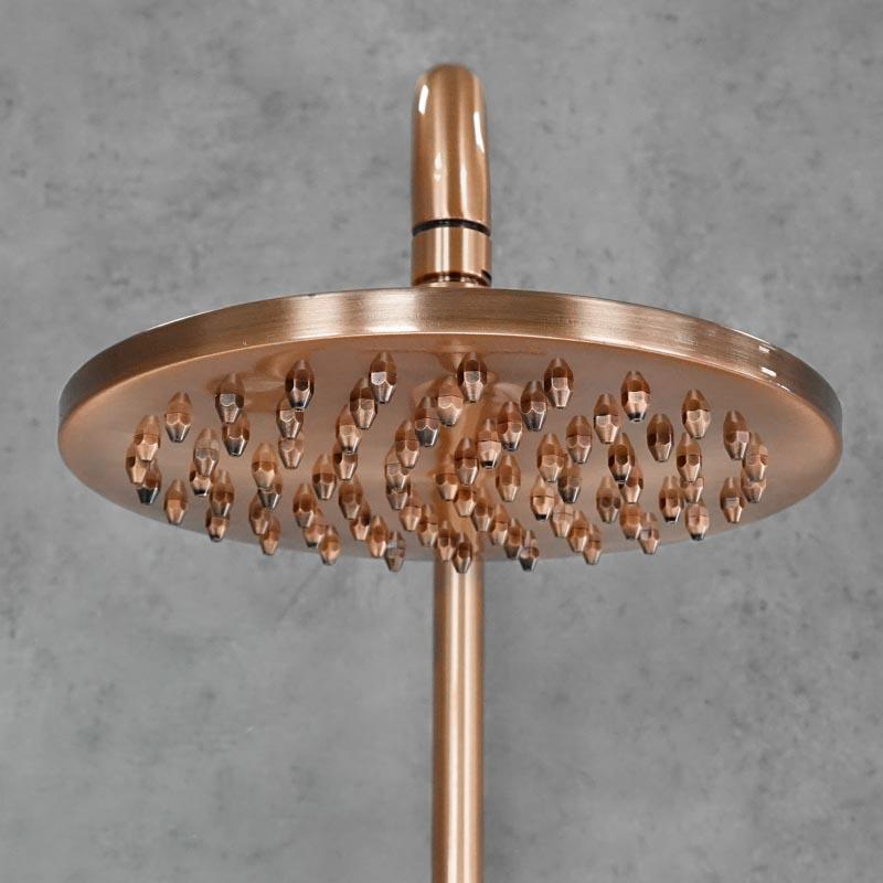 Rose gold shower faucet COPPER 2