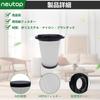 Neutop Replacement Filters Compatible with Iris Ohyama and Vacuum Pack of 8 IC-H50, IC-H50-CW, IC-H50-HA, IC-H50-B Cleaners,