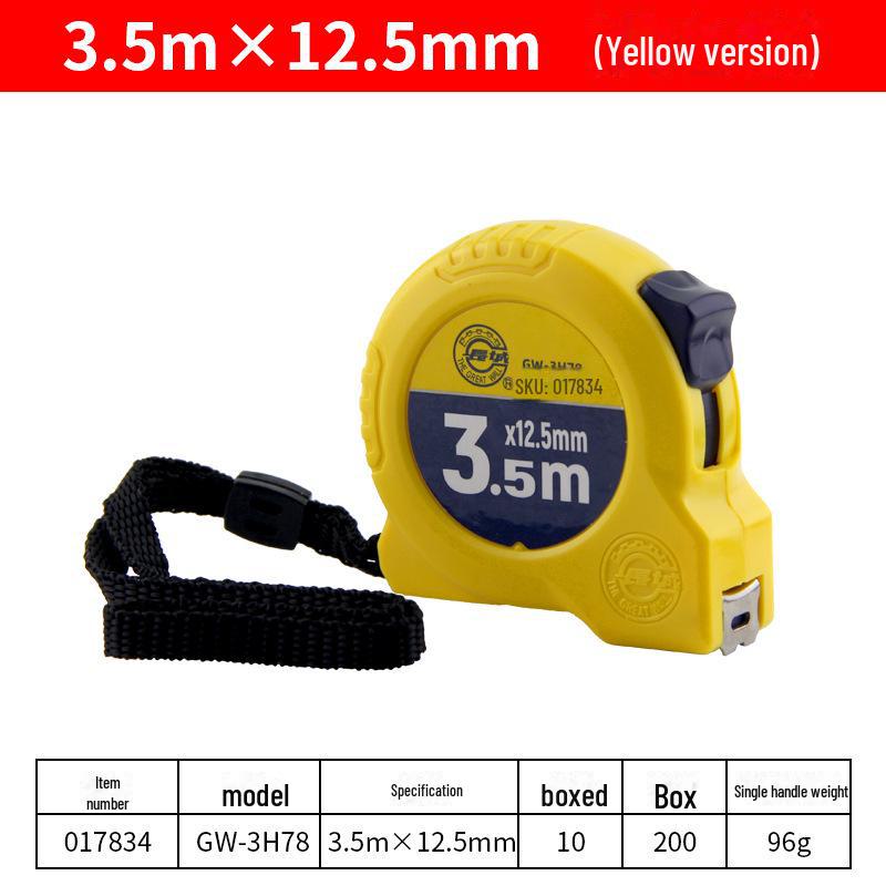 

Стальная рулетка Seiko с матовым ярким футляром, доступна в длинах 2 м, 3 м, 7,5 м и 10 м — идеально подходит для плотников и измерения окружностей.