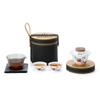 Mutton Fat Jade Ceramic Portable Travel Tea Set