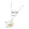 Star Moon Titanium Steel Necklace: Hollow, Full Diamond, Light Luxury Clavicle Chain for Women