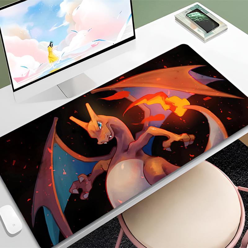 Big Mouse Pad Gamer Desk Mat PC Computer Mouse Pads Anime Mousepad Keyboard Gaming Accessories Pokemon Dragon Rug Mausepad