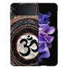 Om Symbol Meditation and Creativity Coque For Samsung Z Flip7 6 Galaxy Case Shockproof Z Flip5 Z Flip3 4 5G Hard Cover Phone TP