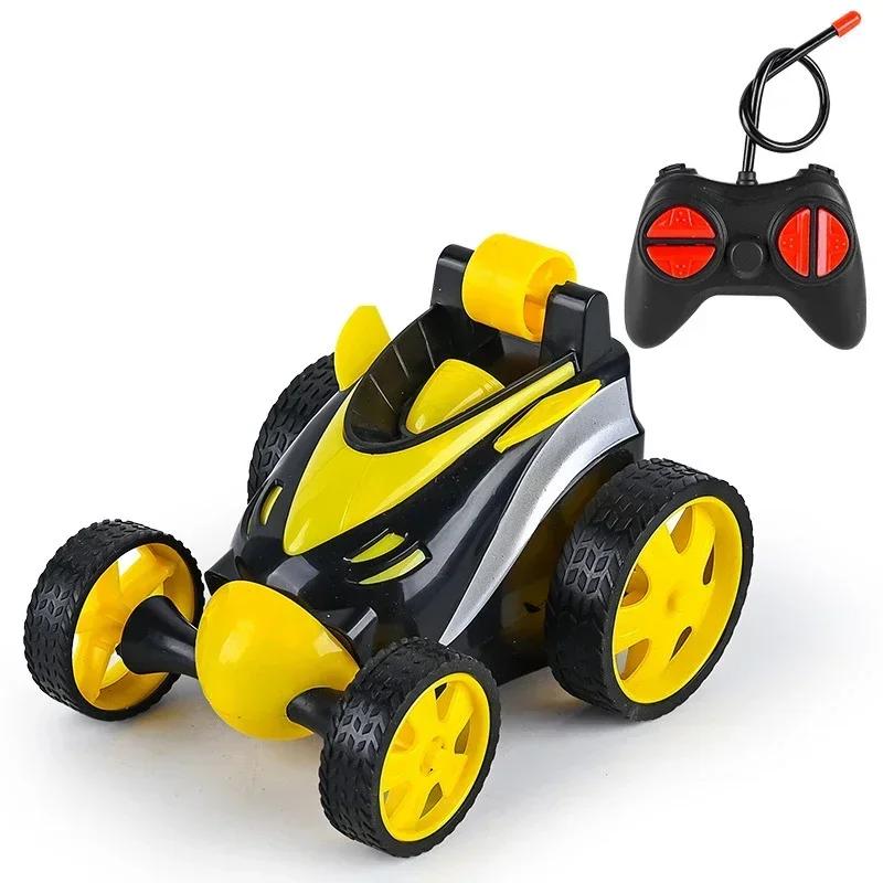 Non-Toxic Stunt Rc Car Electric Universal Rolling Toy Drift Tumbling Dump Truck Wireless Remote Control Toys Off-Road Racing Car Toy
