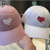 Paris Heart Embroidered Baseball Cap, Cotton Soft Top Adjustable Hat For Men Women Daily Outdoor Streetwear Fashion Headwear