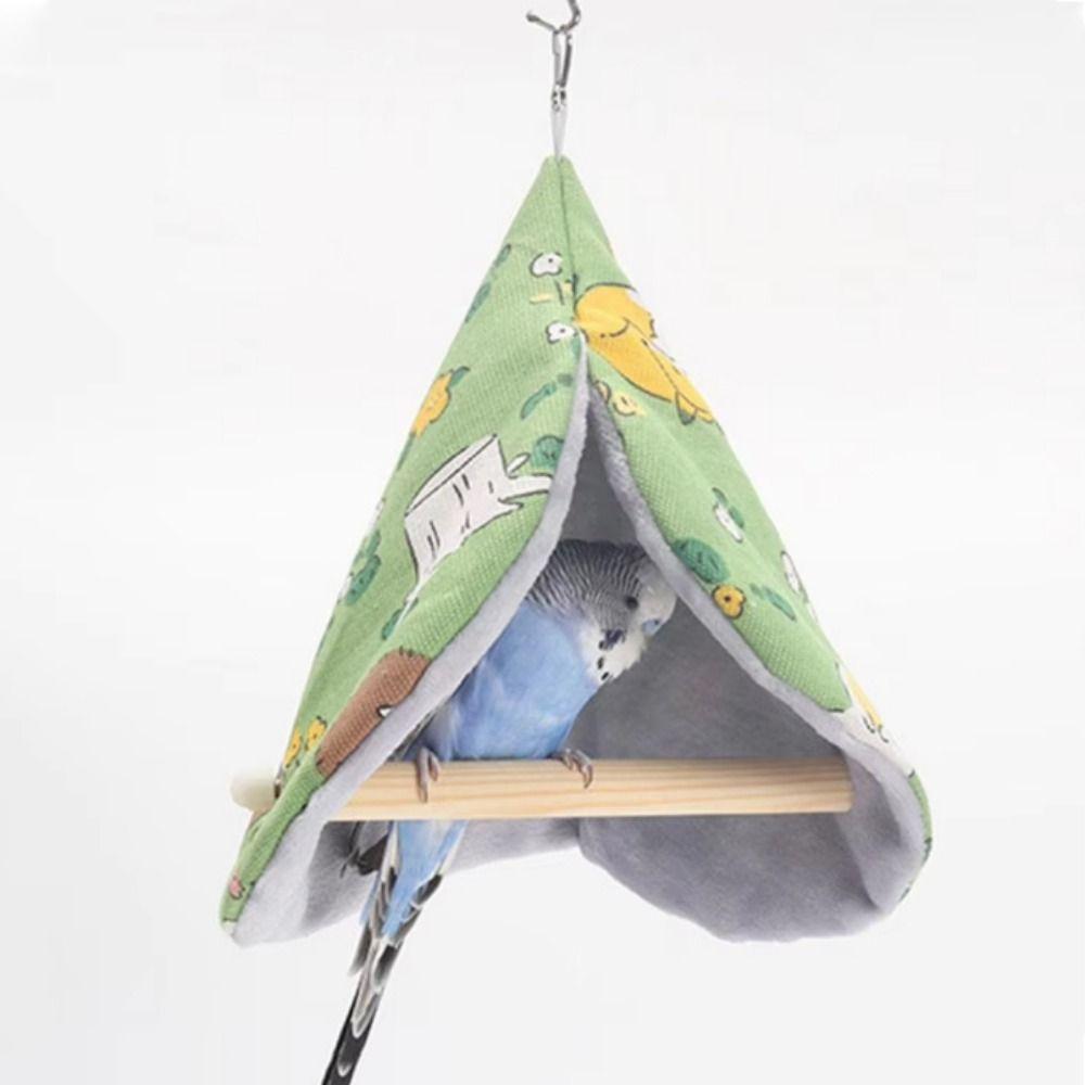 

Windproof Bird Hammock Soft Bird Swing Bed Cute Hanging Bird Tent Winter