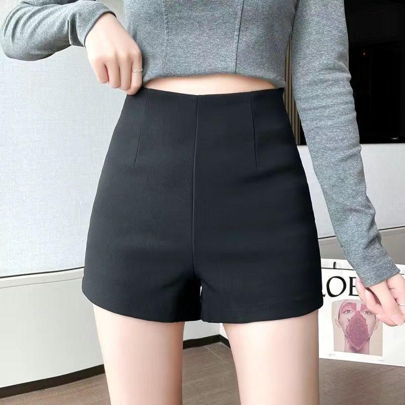 Women's High Waist Elastic Casual Three-Point Shorts - Spring/Summer Anti-Exposure Fit