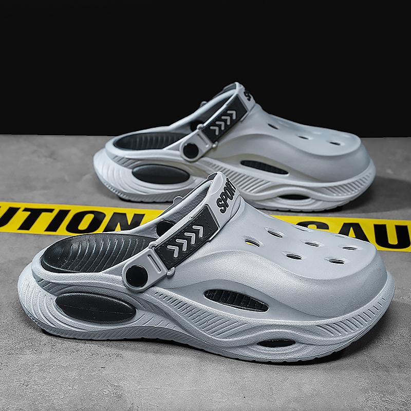 Fashion CYYTL Mens Slippers Casual Summer Outdoor Beach Shoes Sandals Walking Slides Comfort Lightweight Luxury Designer Fashion Leather