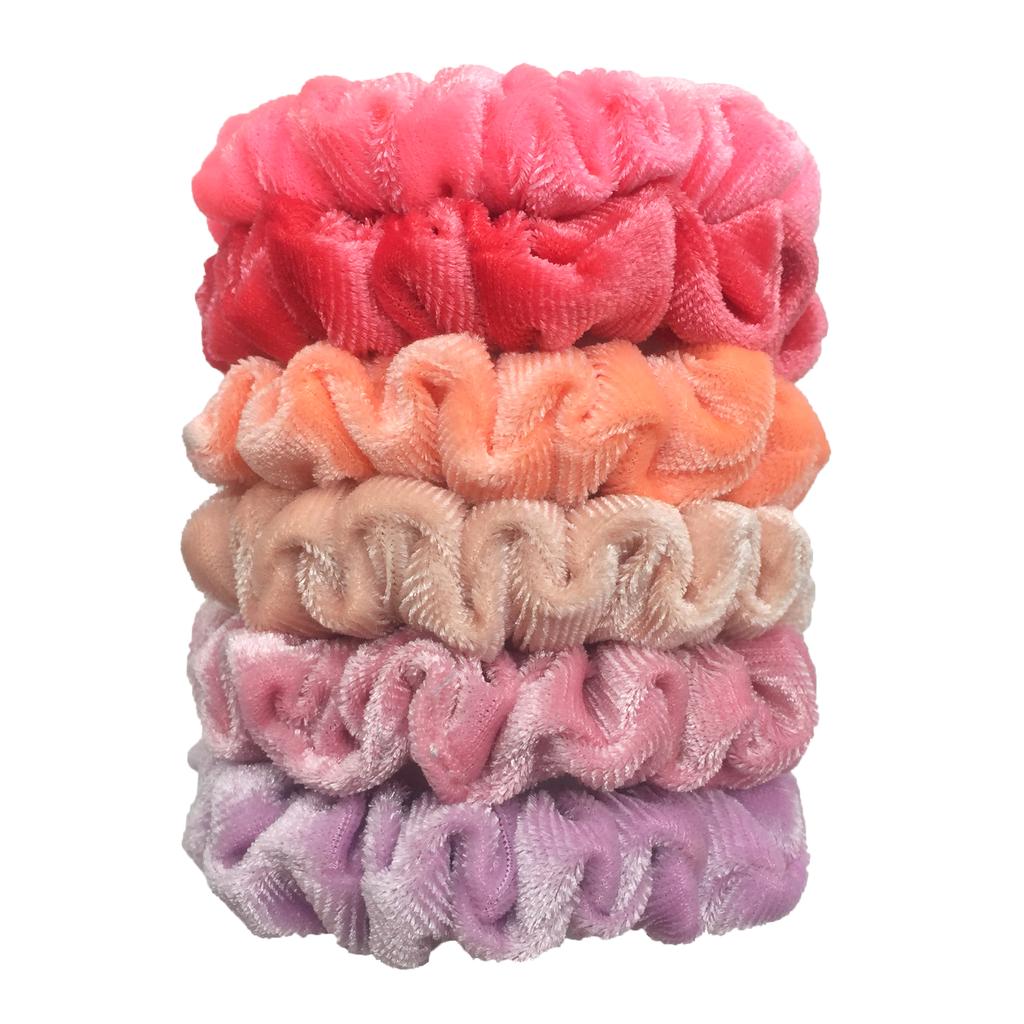 6pcs Scrunchies Women Velvet Scrunchy haar accessoires for boutique Cute Leopard High Quality Elastic Headwear Ponytail Hair Tie