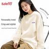 Baleno Women's Oversized Crewneck Pullover Sweatshirt
