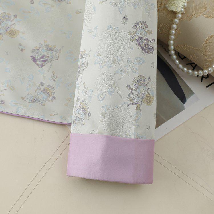 Spring Tang Style Jacket for Middle-Aged Women - Petite, Elegant Design for Spring and Autumn