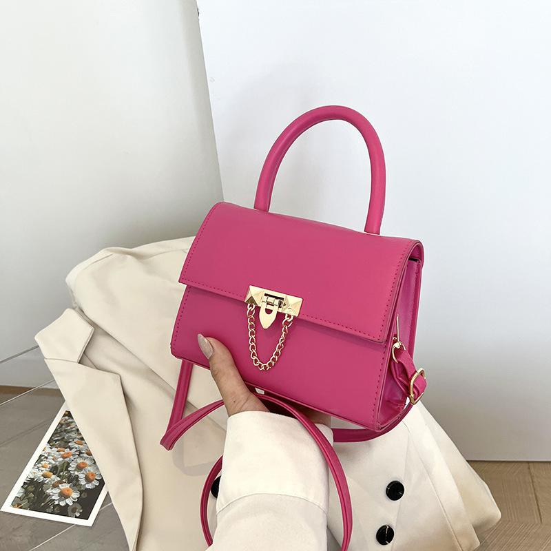 Buy New Fashion Women's Bag 2022 Autumn New Fashion Color Contrast