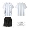 Cross-border Quick-drying Clothes Sports Suit Men's Short-sleeved T-shirt Summer Running Sports Training Fitness Guangzhou Sports Clothing