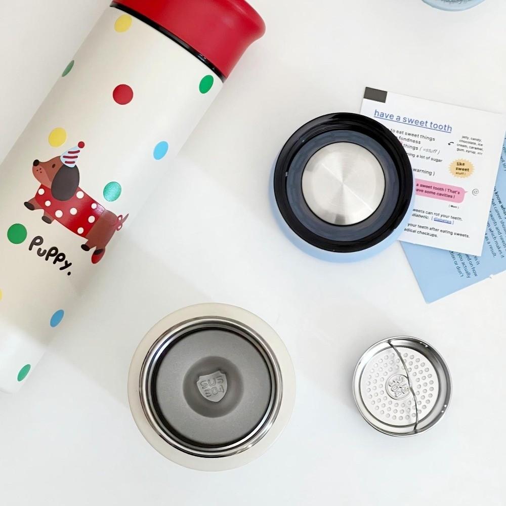 304 Stainless Steel Vacuum Insulated Bottle Heat-Resistant Thermos Cup Travel Tumbler Cold Drink