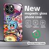The Amazing World of Gumball  Phone Case For iPhone17 16 15 14 13 12 11 X XR XS 8 Plus Mini Pro Max Glass Magnetic Case