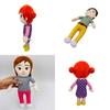 Soft And Durable Cocomelon Jj Family Stuffed Dolls For Kids' Educational Play