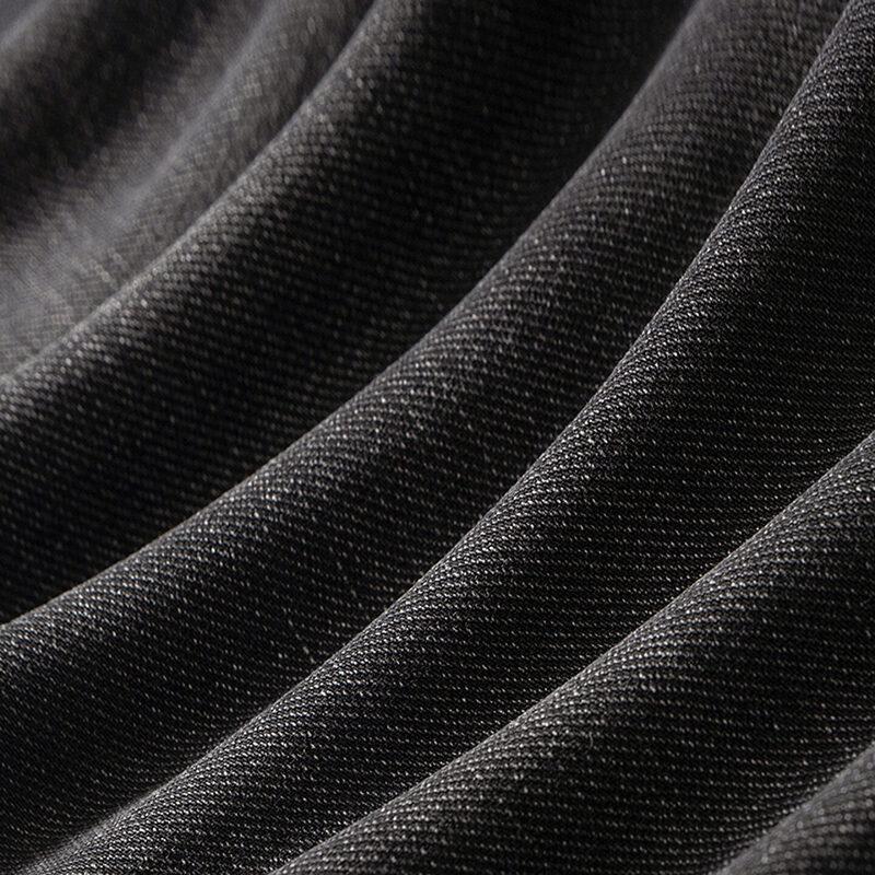 Hodo Men's Tencel Blend Straight-Leg Stretch Jeans