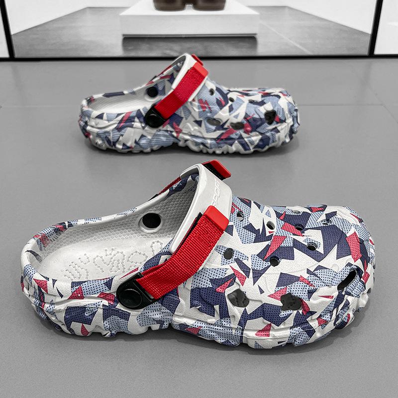 2024 Herren Trendige Streetart Sportsandalen: Coole, modische Sommer-Outdoor-Bekleidung