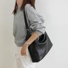 Weiche Ledertasche Damen große Kapazität Rindsleder erste Schicht Pendler Unterarmtasche Premium Leder Schlaffe Schulter Umhängetasche