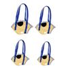 Portable Bird Carrier Bag, Soft Parrot Carrier Bird Diaper, Anti-escape Bird Bag Harness, Random Color, Daily Outdoor Walk Carrier