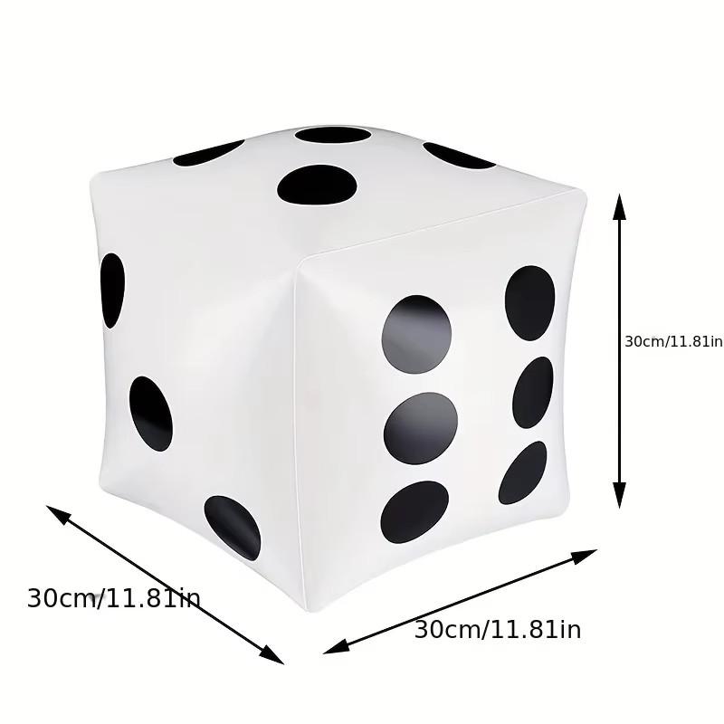 Interesting Inflatable Balloon Dice Blow-Up Cube Big Dice Toy Party Activities Supplies Indoor And Outdoor Sports And Game Toys