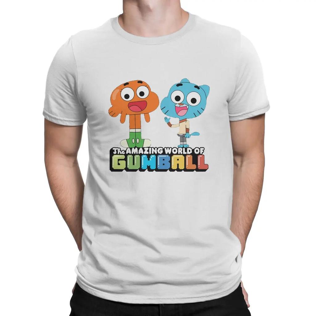T-Das erstaunliche Leben von Gumball Herren T-Shirt Fan Individualität T-Shirt Harajuku Sweatshirts Neuer Trend