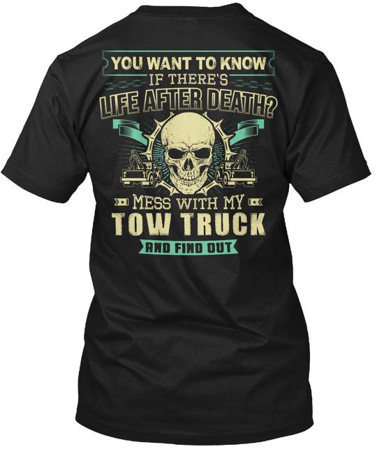 Tow Truck Operator T-Shirt Made in the USA Size S to 5XL XXXL