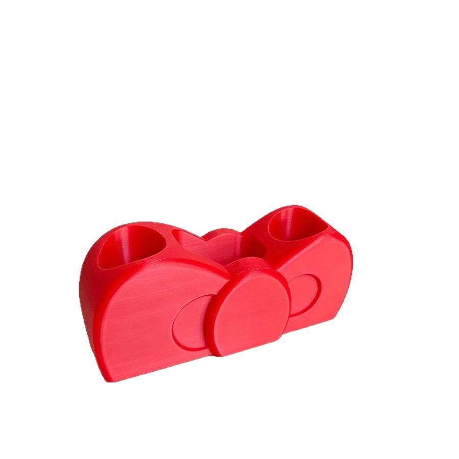1pc Stylish Bow-Knot Bathroom Organizer, Drainage Electric Toothbrush & Toothpaste Holder