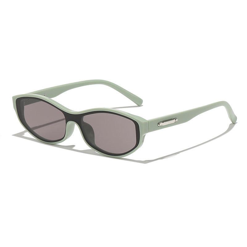 Fashion Trend TR Sunglasses Women's Advanced Sense Small Frame Personalized UV Protection Cat Eye Sunglasses Men's Sunglasses Versatile